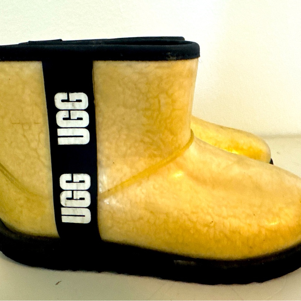 UGG women’s Bright Yellow Rain Boots